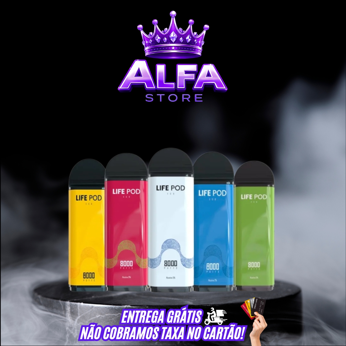 REFIL LIFE POD 8K
